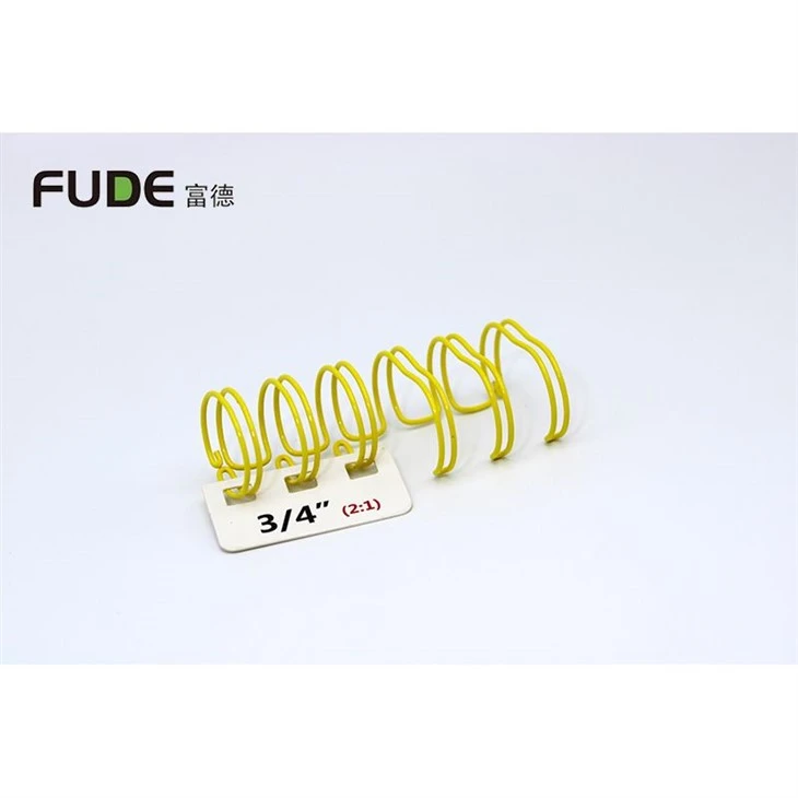 2:1 Pitch 3/4 in (19,1 mm) Kabel Pengikat Loop Ganda-untuk Notebook